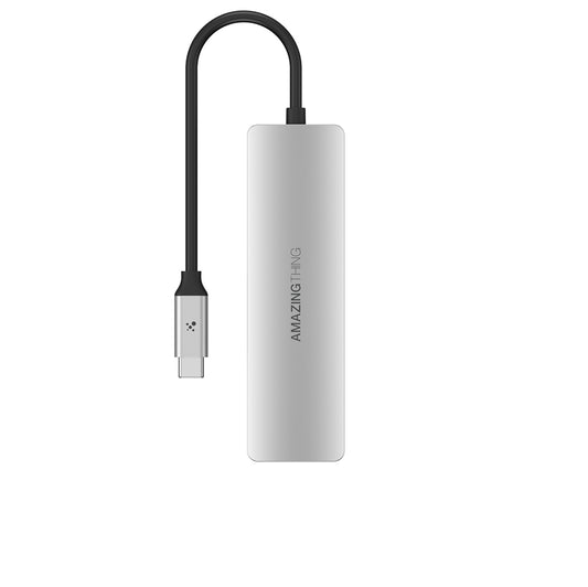Amazingthing Thunder Pro Type-c to HDTV 5 in 1 4K 60Hz Dönüştürücü Adaptör