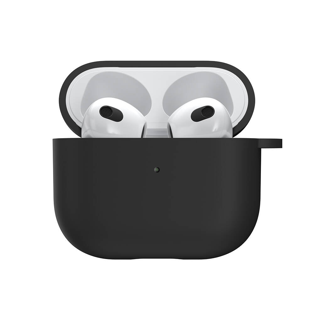 Airpods 3. Nesil Kılıf Yumuşak Dokunuşlu Likit Silikon Tasarımlı Lisanslı Switcheasy Skin Kılıf Pembe
