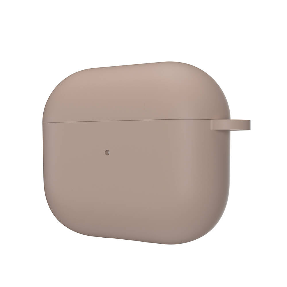 Airpods 3. Nesil Kılıf Yumuşak Dokunuşlu Likit Silikon Tasarımlı Lisanslı Switcheasy Skin Kılıf Siyah