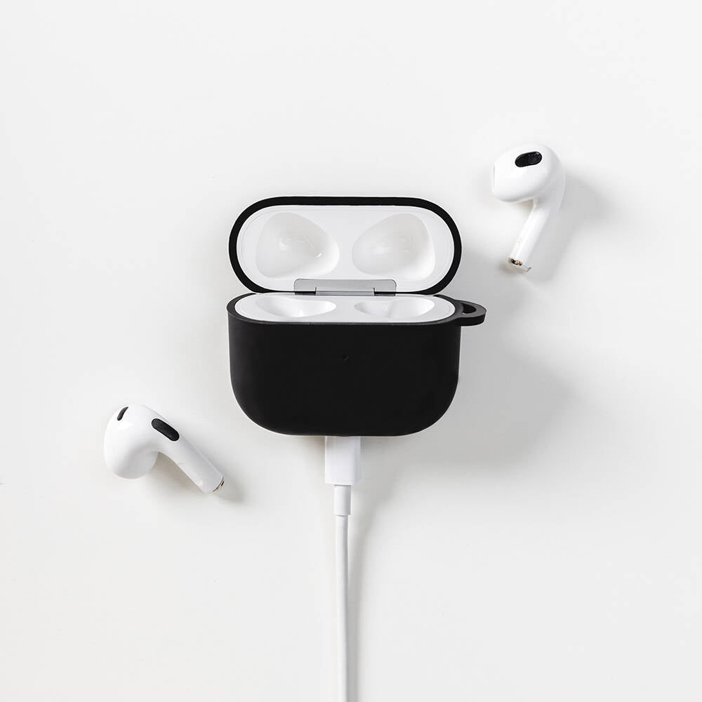 Airpods 3. Nesil Kılıf Yumuşak Dokunuşlu Likit Silikon Tasarımlı Lisanslı Switcheasy Skin Kılıf Pembe