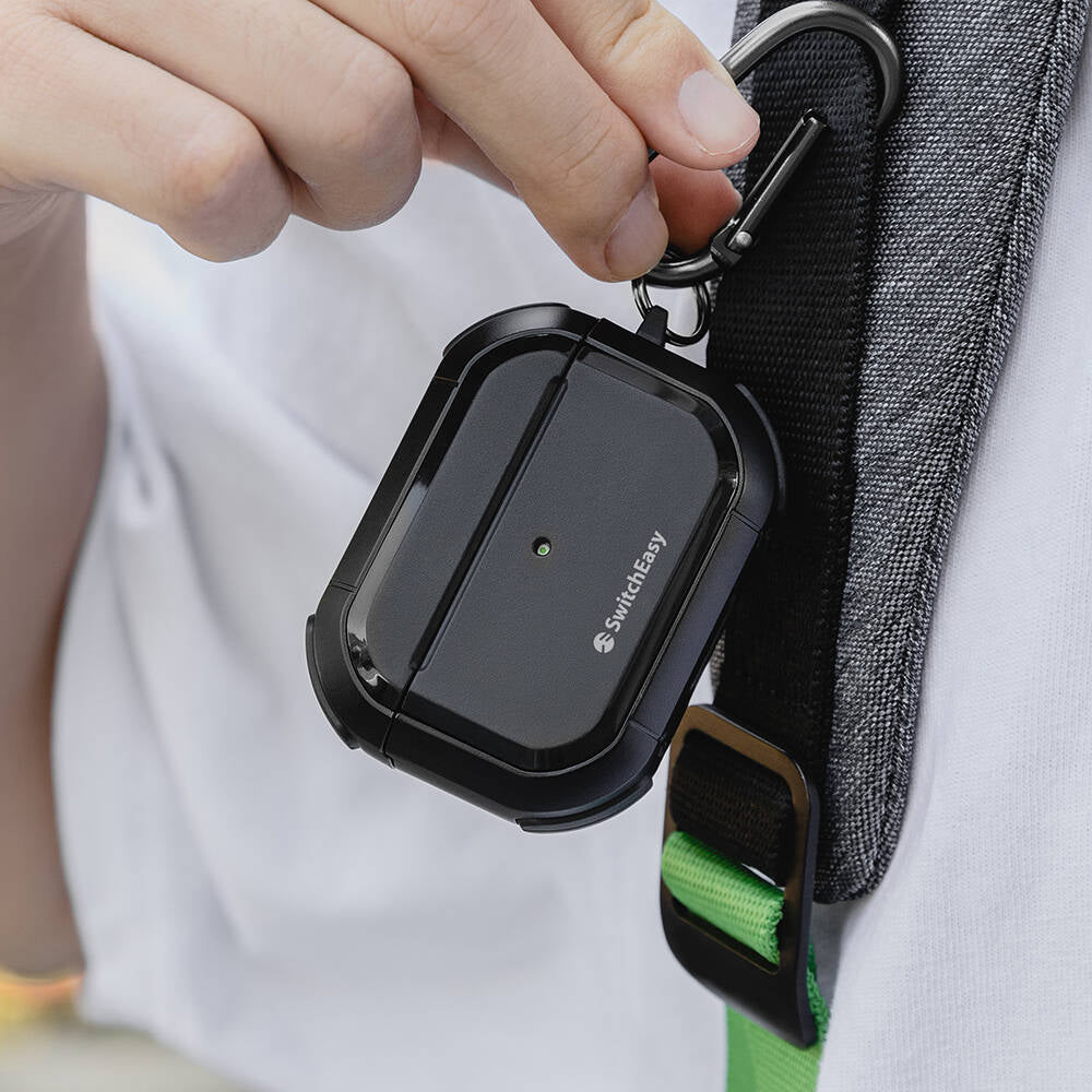 Airpods Pro 2 Kılıf Airbag Korumalı Ultra Sağlam Lisanslı Switcheasy Defender Kılıf Mavi