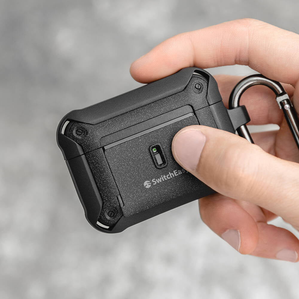 Airpods Pro 2 Kılıf Askılı Sağlam Tasarımlı Lisanslı Switcheasy Guardian Kılıf Sarı