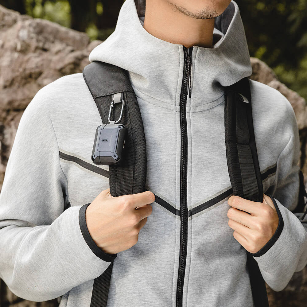 Airpods Pro 2 Kılıf Askılı Sağlam Tasarımlı Lisanslı Switcheasy Guardian Kılıf Sarı