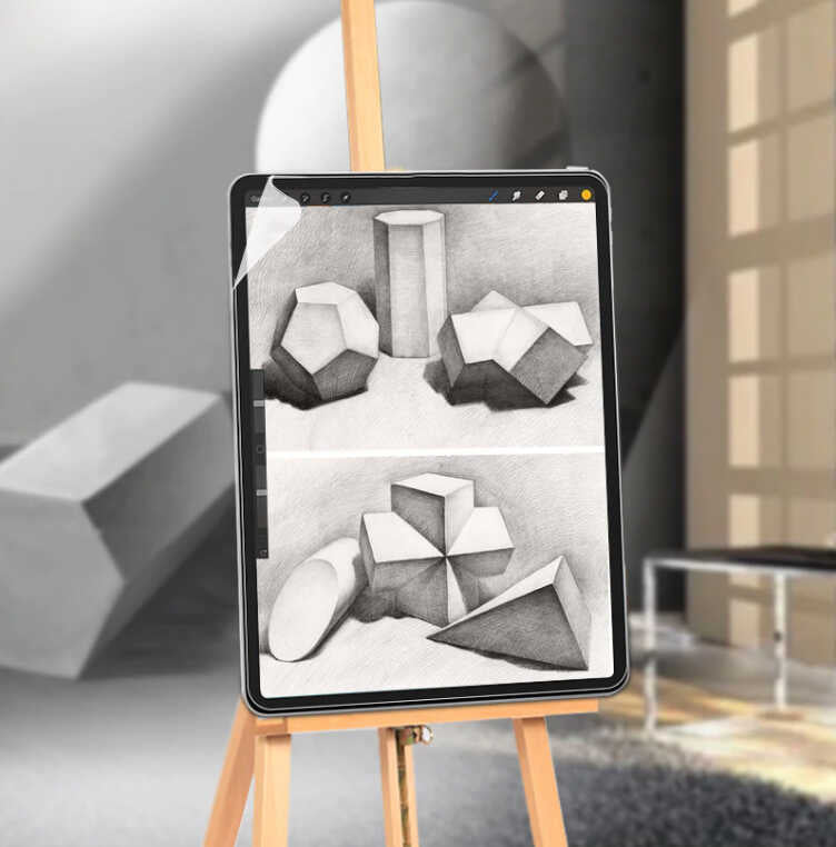 iPad Air 10.9 2020 (4.Nesil) Kağıt Hisli Wiwu iPaper Like Tablet Ekran Koruyucu Renksiz