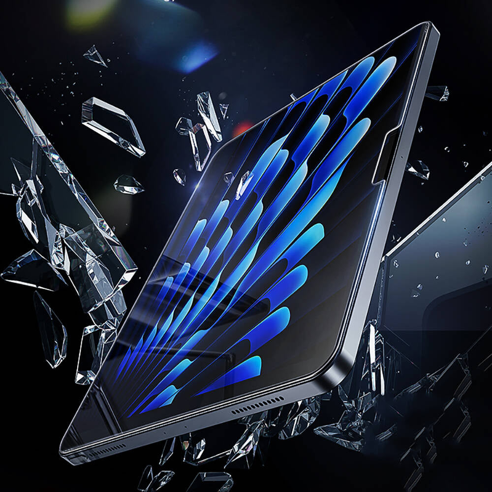 iPad Air 11 2024 Benks King Kong Eğimli Kenar Oleofobik Özellikli Temperli Cam Ekran Koruyucu Şeffaf