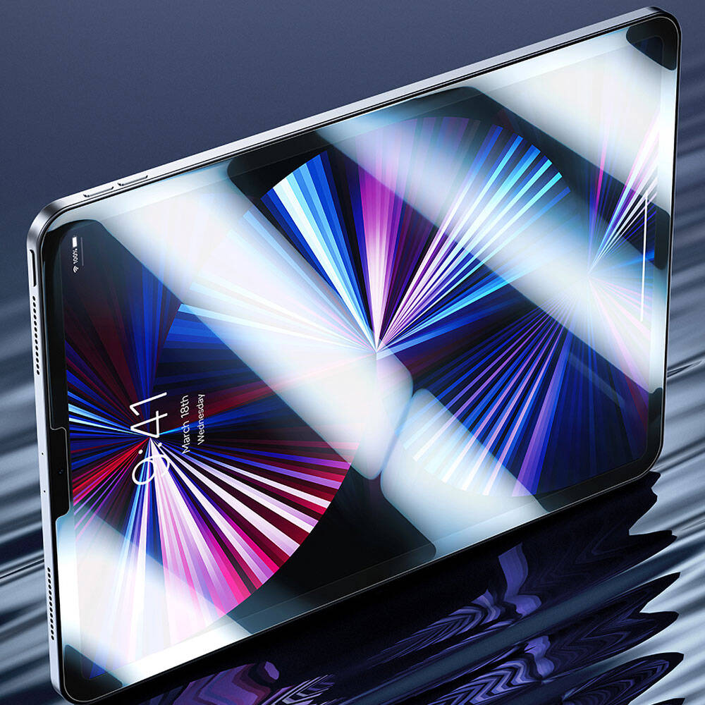 iPad Air 11 2024 Benks OKR Glass Warrior HD Parlak Ekran Koruyucu Şeffaf