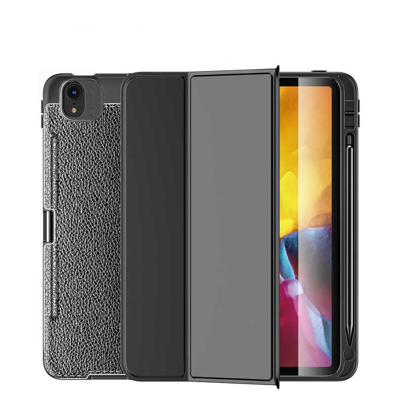 iPad Air 11 2024 Kılıf Wlons Tablet Kılıf Siyah