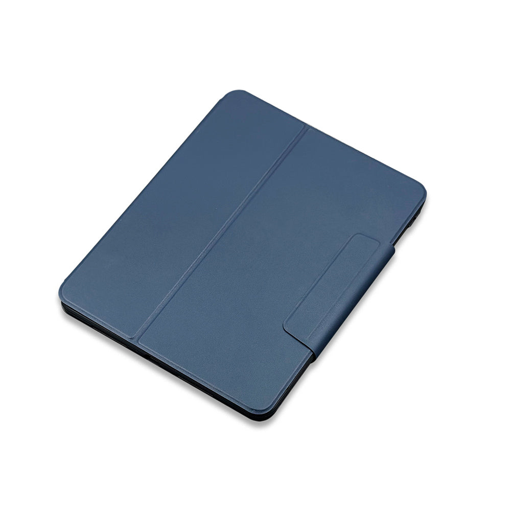 iPad Air 11 2024 Raptic Spin Detachable Folio PU Ayrılabilir Kalem Bölmeli Standlı Kılıf Siyah