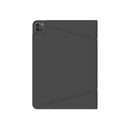 iPad Air 13 2024 Amazingthing Matte Pro Mag Folio Katlanabilir Magnetik Standlı Kılıf Siyah