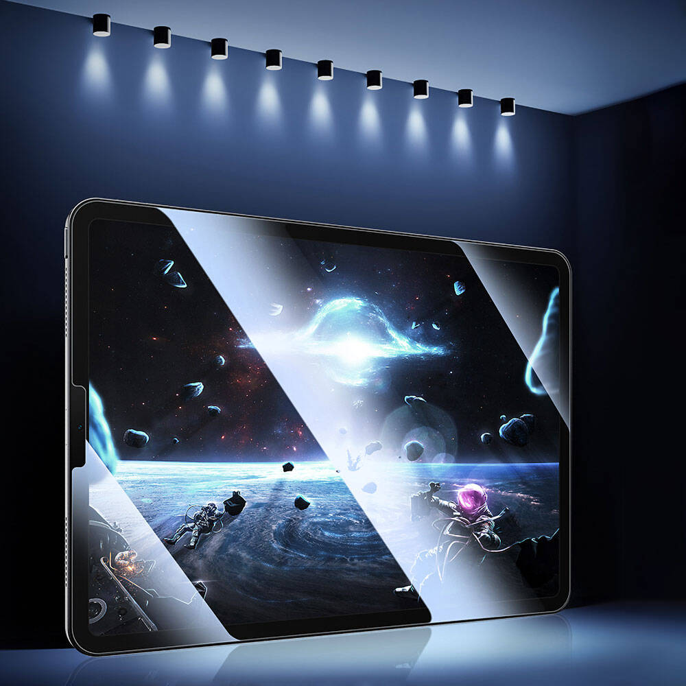 iPad Air 13 2024 Benks OKR Glass Warrior HD Parlak Ekran Koruyucu Şeffaf