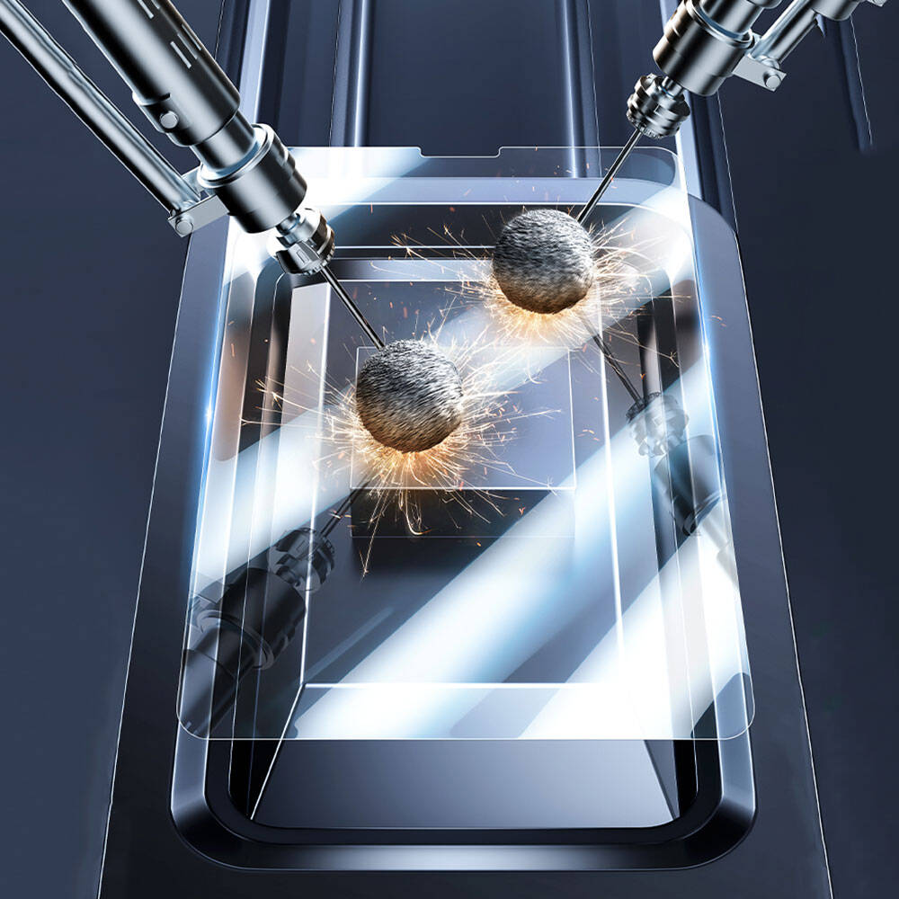 iPad Air 13 2024 Benks OKR Glass Warrior HD Parlak Ekran Koruyucu Şeffaf