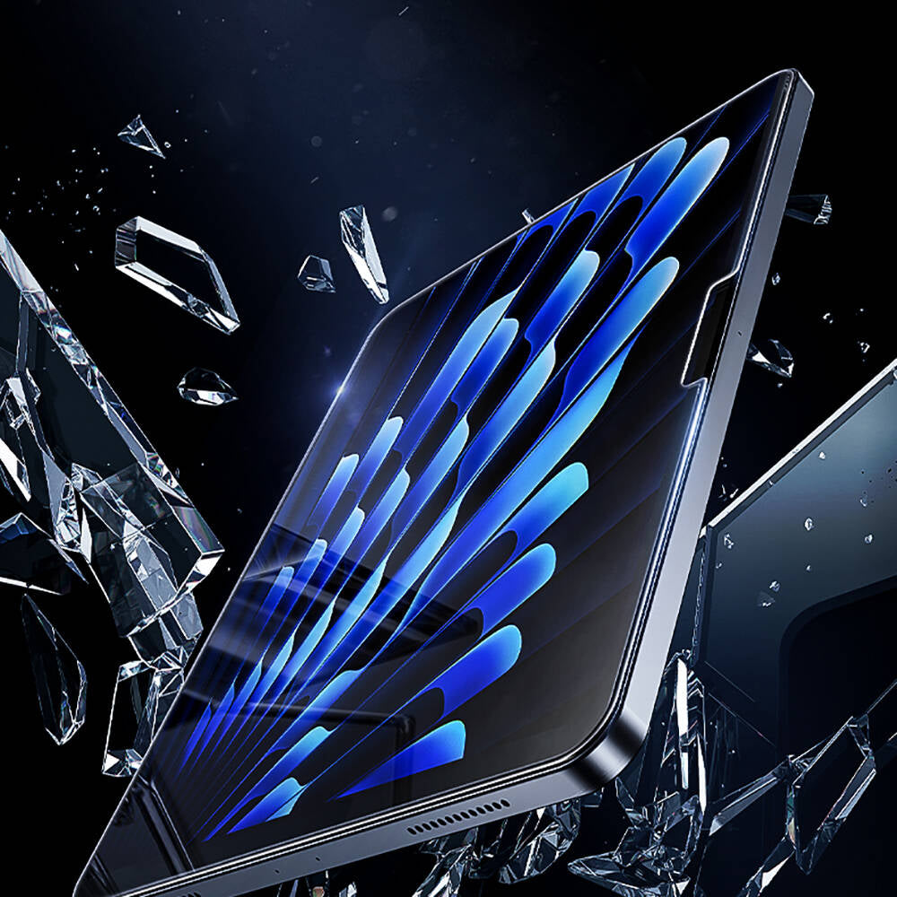 Apple iPad Air 13 2025 M3 Benks King Kong Eğimli Kenar Oleofobik Özellikli Temperli Cam Ekran Koruyucu Şeffaf
