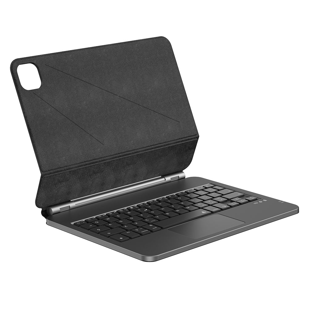 Apple iPad Air 13 2025 M3 Wiwu MK-003 Gizli Kalem Bölmeli Klavyeli Standlı Kılıf