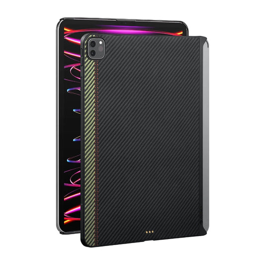 iPad Pro 11 2020 (2.Nesil) Kılıf Aramid Fiber Pitaka Ultra-Slim Classic Serisi Tablet Kılıf Siyah