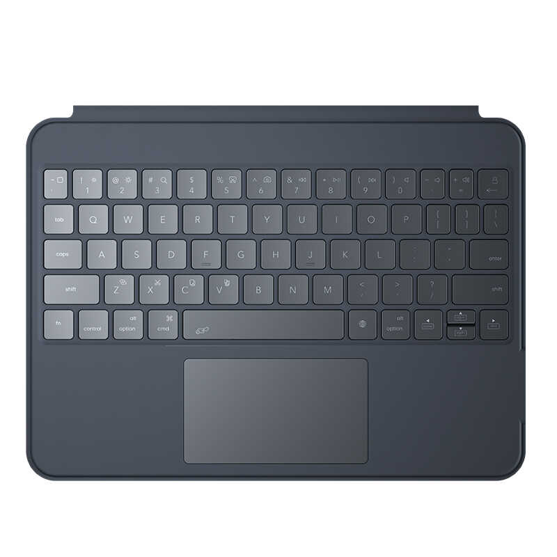 iPad Pro 11 2022 M2 Benks KB01 Kablosuz Klavyeli Kılıf Gri