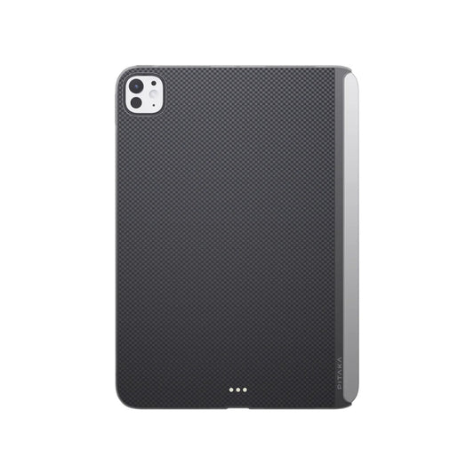 iPad Pro 11 2024 Kılıf Aramid Fiber Pitaka Ultra-Slim Classic Serisi Tablet Kılıf Siyah