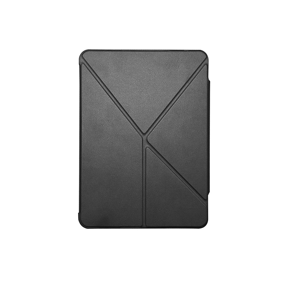 Apple iPad Pro 11 2024 Raptic Clear Folio Airbagli Şeffaf Kapaklı Katlanabilir Standlı Kılıf Lacivert