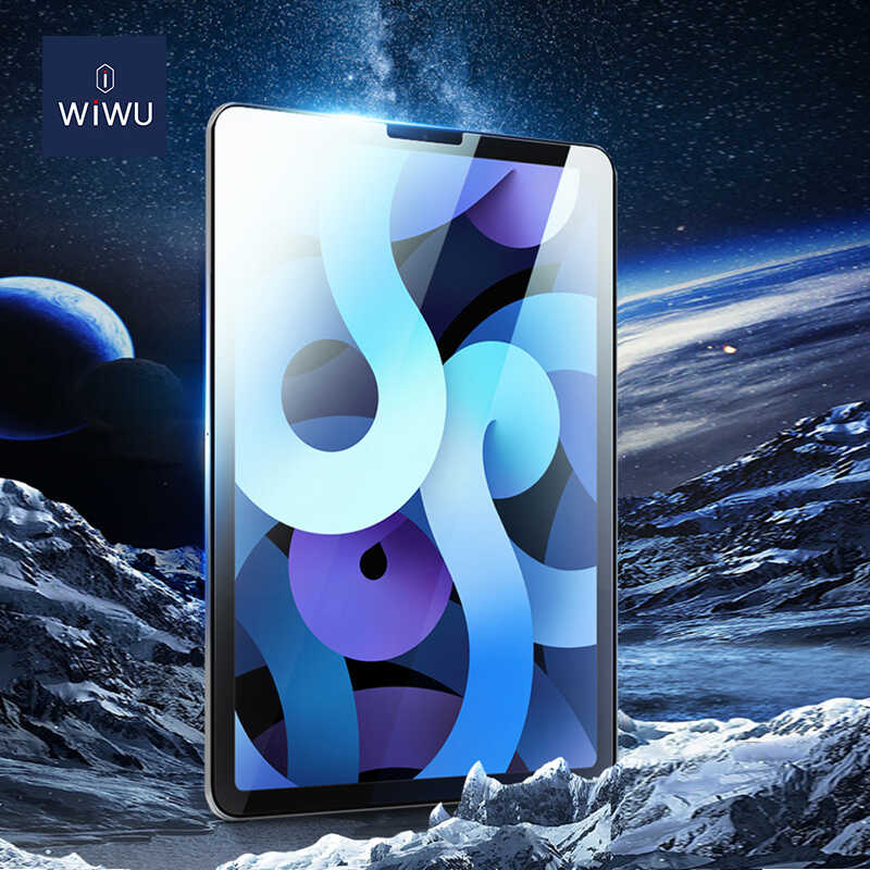iPad Pro 12.9 2022 M2 Wiwu iVista 2.5D Glass Ekran Koruyucu Renksiz