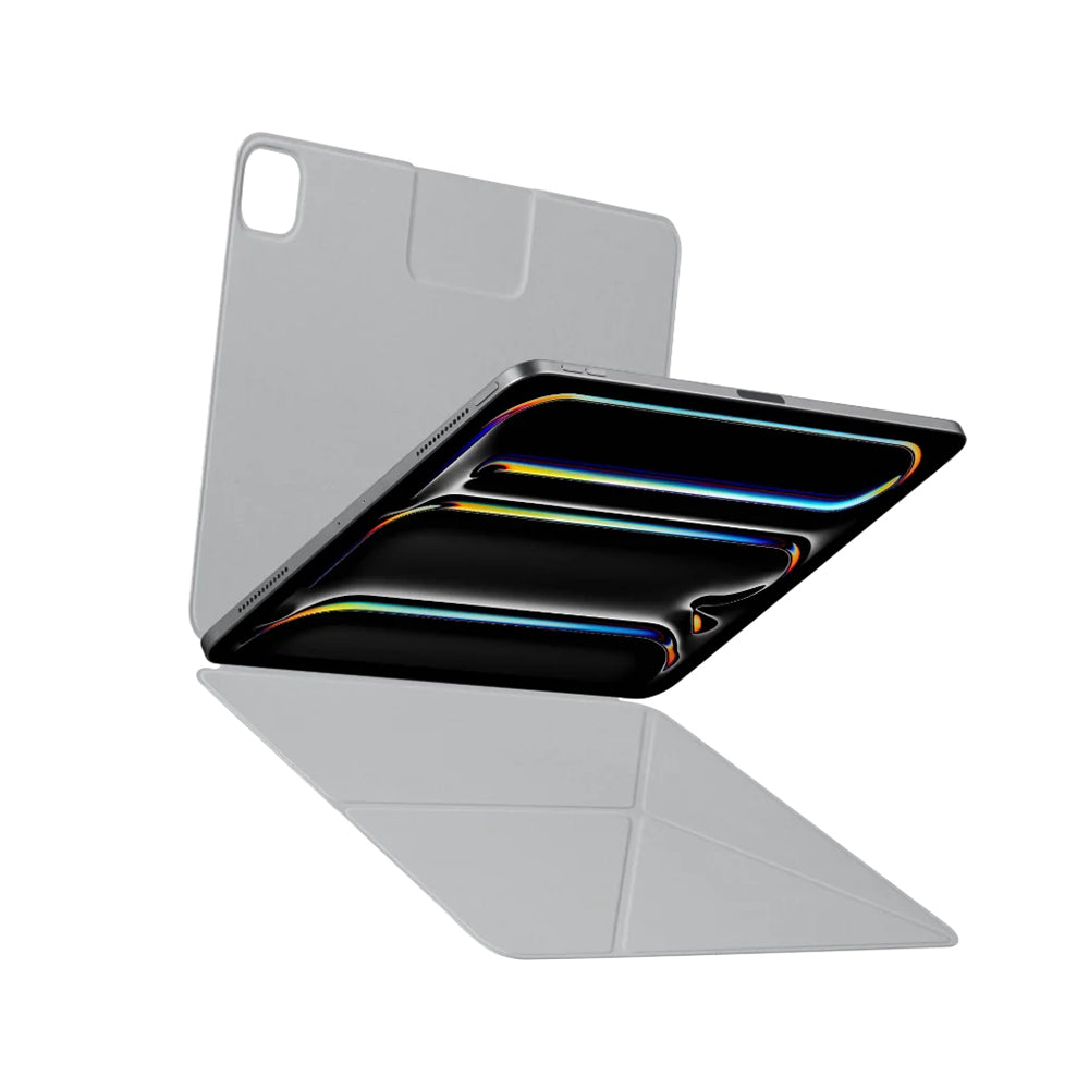 iPad Pro 13 2024 Pitaka MagEZ Folio 2 Kalem Bölmeli Standlı Kılıf Mavi