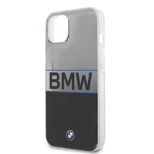 iPhone 11 Kılıf BMW Buzlu Transparan Sert PC Kılıf Şeffaf-Siyah