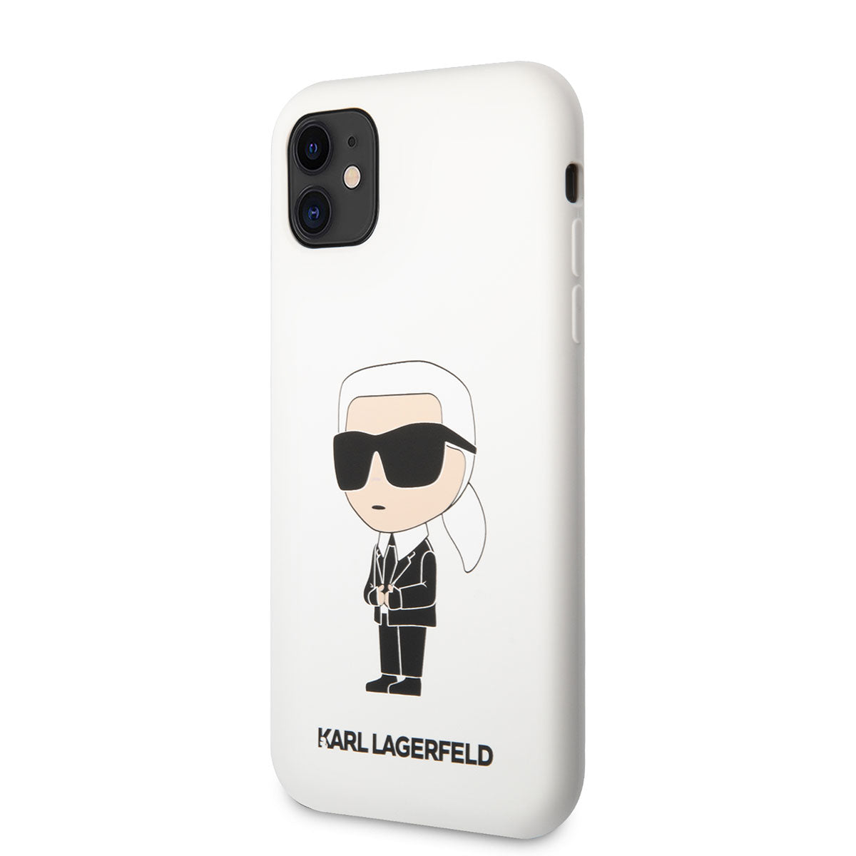 Apple iPhone 11 Kılıf Karl Lagerfeld Silikon Karl Dizayn Kapak