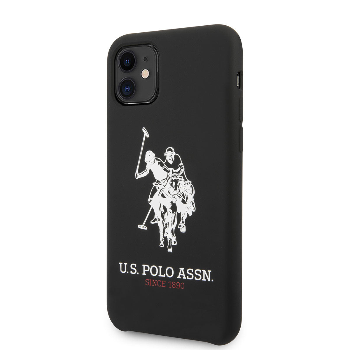 iPhone 11 Kılıf U.S. POLO ASSN. Silikon Büyük Logo Dizayn Kılıf Yeşil