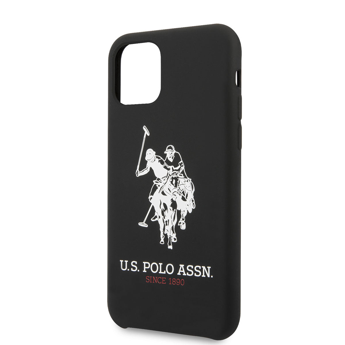 iPhone 11 Kılıf U.S. POLO ASSN. Silikon Büyük Logo Dizayn Kılıf Yeşil