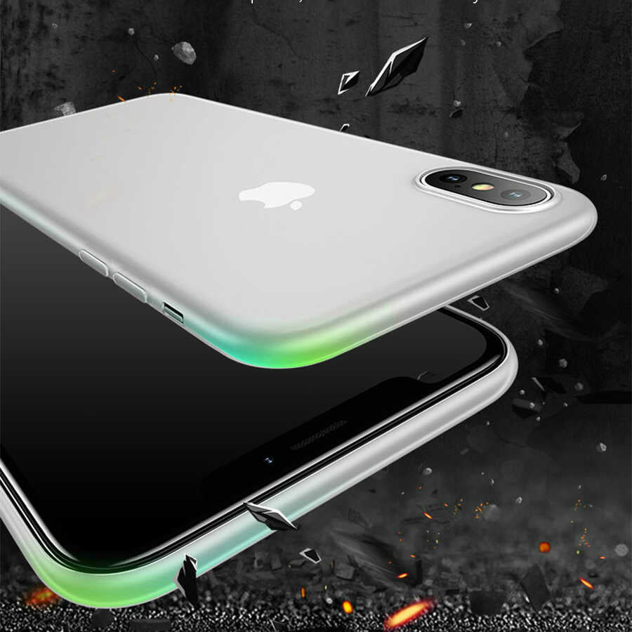 iPhone 11 Pro Max Kılıf Wiwu Skin Nano PP Kılıf Transparan Siyah