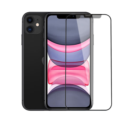 iPhone 11 Wiwu iVista Screen Matte Ultra Güçlü Temperli Mat Ekran Koruyucu Siyah