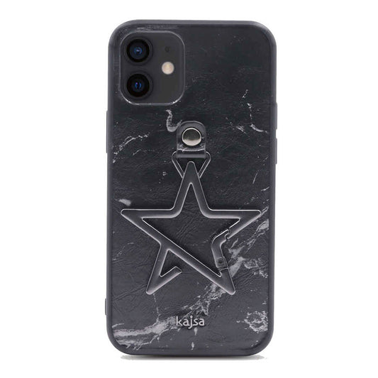 Apple iPhone 12 Kılıf Kajsa Starry Serisi Marble Kapak