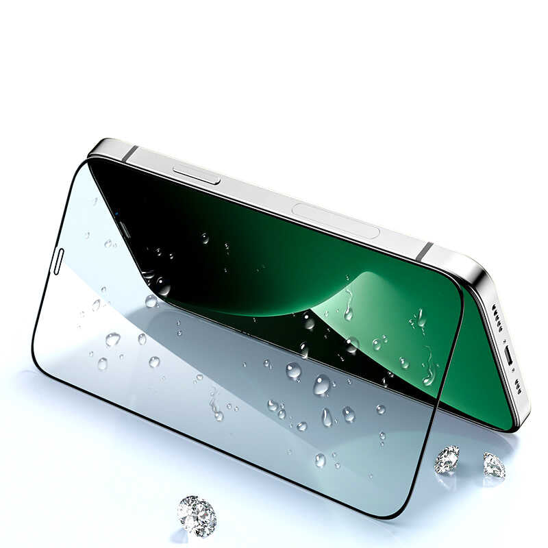 iPhone 12 Mini Benks 0.3mm V Pro Dust Proof Green Light Ekran Koruyucu Renksiz