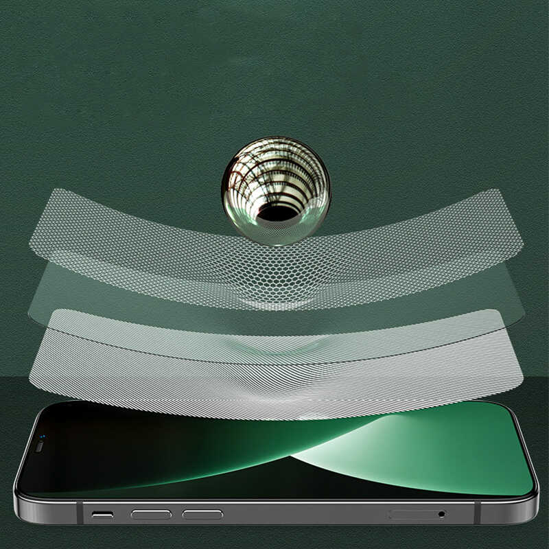 iPhone 12 Mini Benks 0.3mm V Pro Dust Proof Green Light Ekran Koruyucu Renksiz