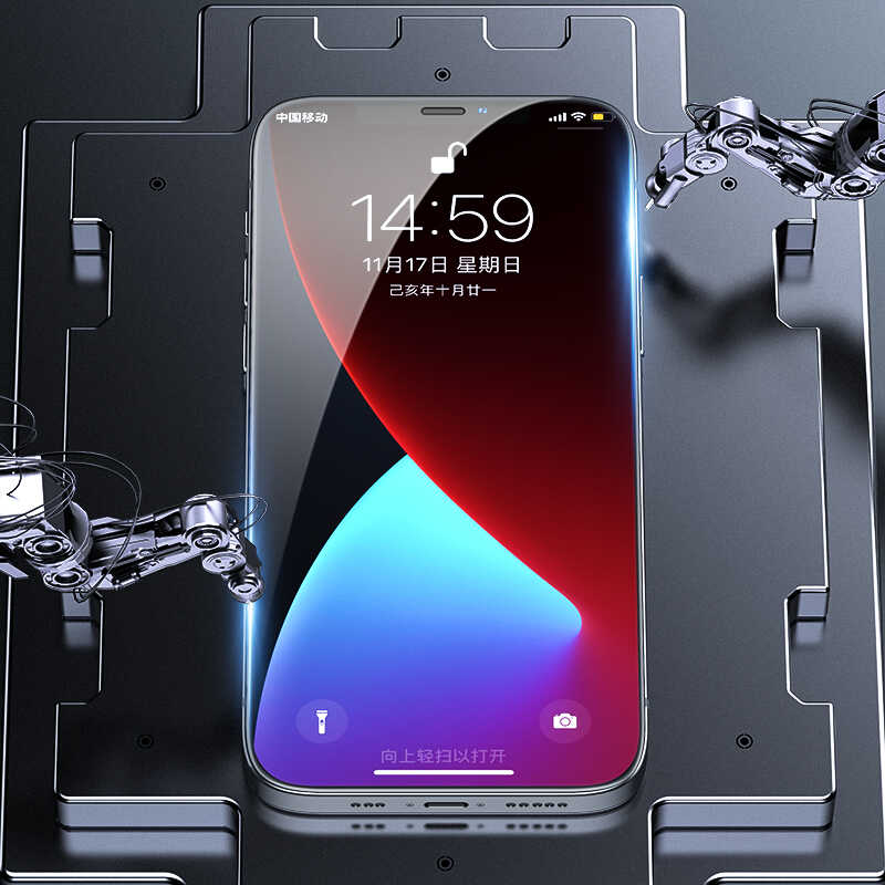 iPhone 12 Mini Benks OKR+Dust Proof Ekran Koruyucu Renksiz