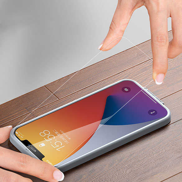 iPhone 12 Mini Benks OKR+Dust Proof Ekran Koruyucu Renksiz