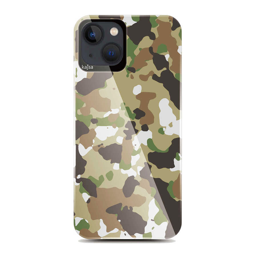 Apple iPhone 13 Kılıf Kajsa Camo Kapak