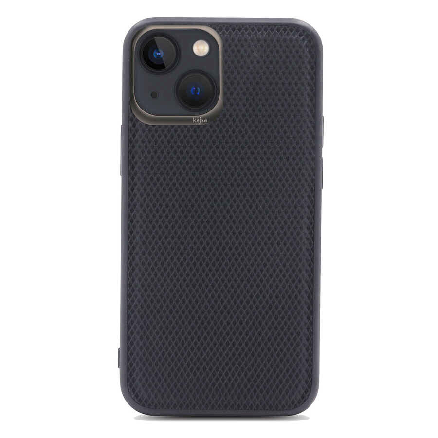 Apple iPhone 13 Kılıf Kajsa Preppie Serisi Dark Kapak