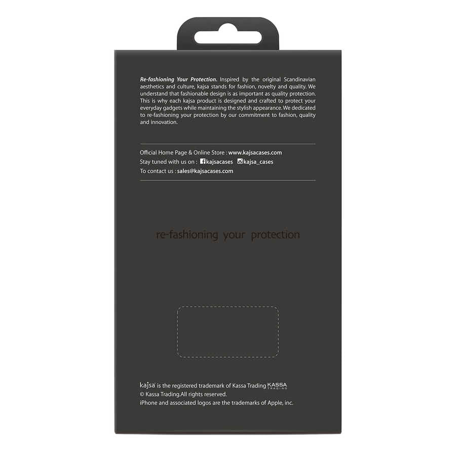 iPhone 13 Kılıf Kajsa Shield Plus Abstract Serisi Arka Kılıf NO3