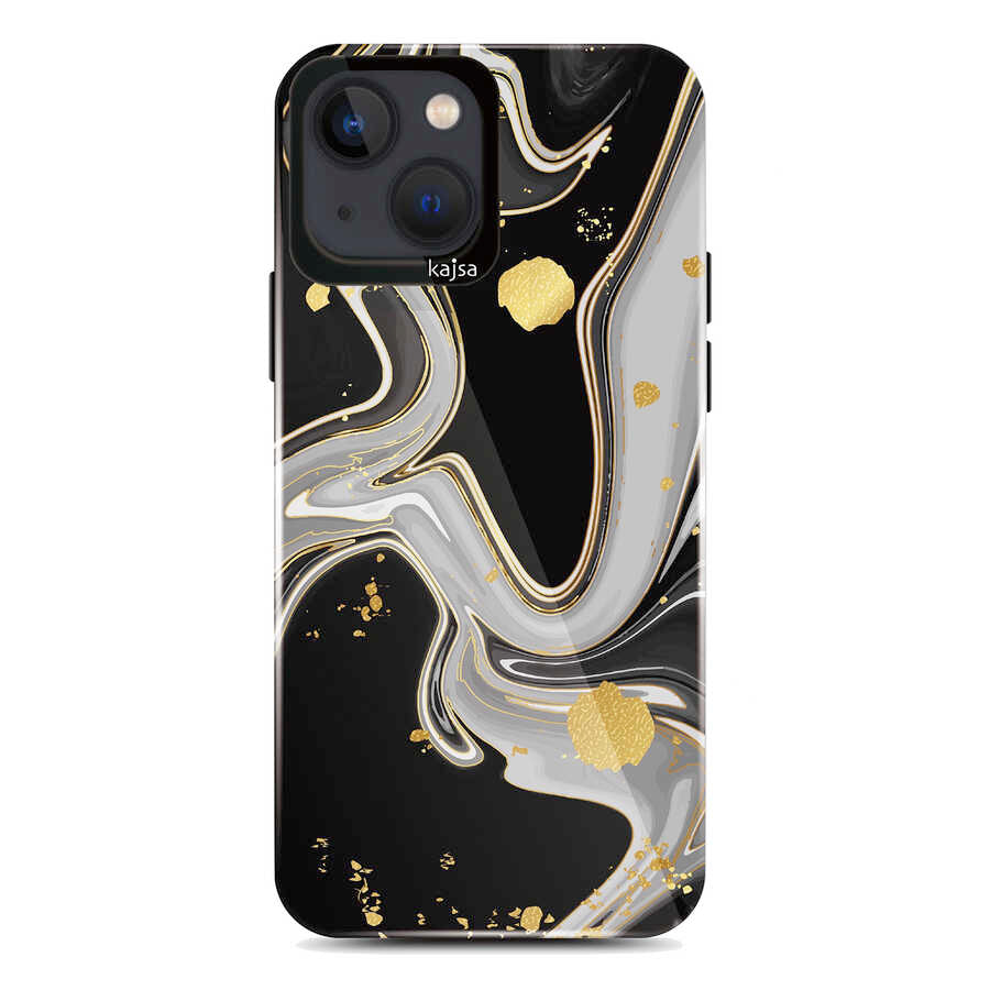 iPhone 13 Kılıf Kajsa Shield Plus Abstract Serisi Arka Kılıf NO3