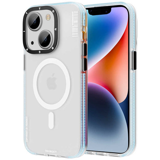 Apple iPhone 13 Kılıf M-safe Şarj Özellikli Youngkit Jane Sand Serisi Kapak