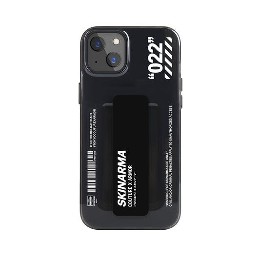 Apple iPhone 13 Kılıf Skinarma Şeffaf Desenli Kaze Kapak