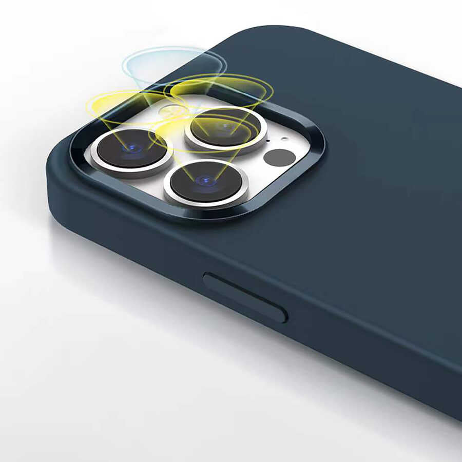 iPhone 13 Kılıf Wiwu Magsafe Magnetic Silikon Kılıf Yeşil