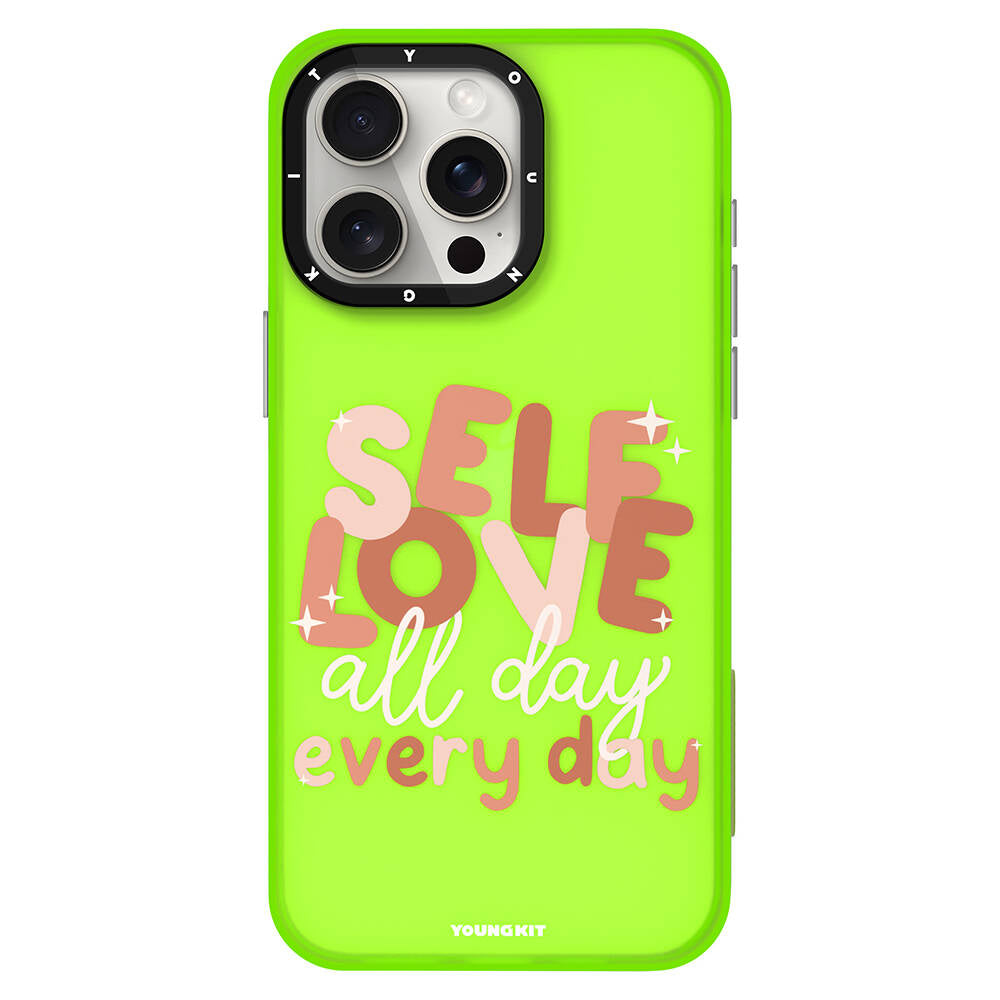 iPhone 13 Pro Kılıf Bethany Green Tasarımlı Youngkit Sweet Language Kılıf Rose Gold