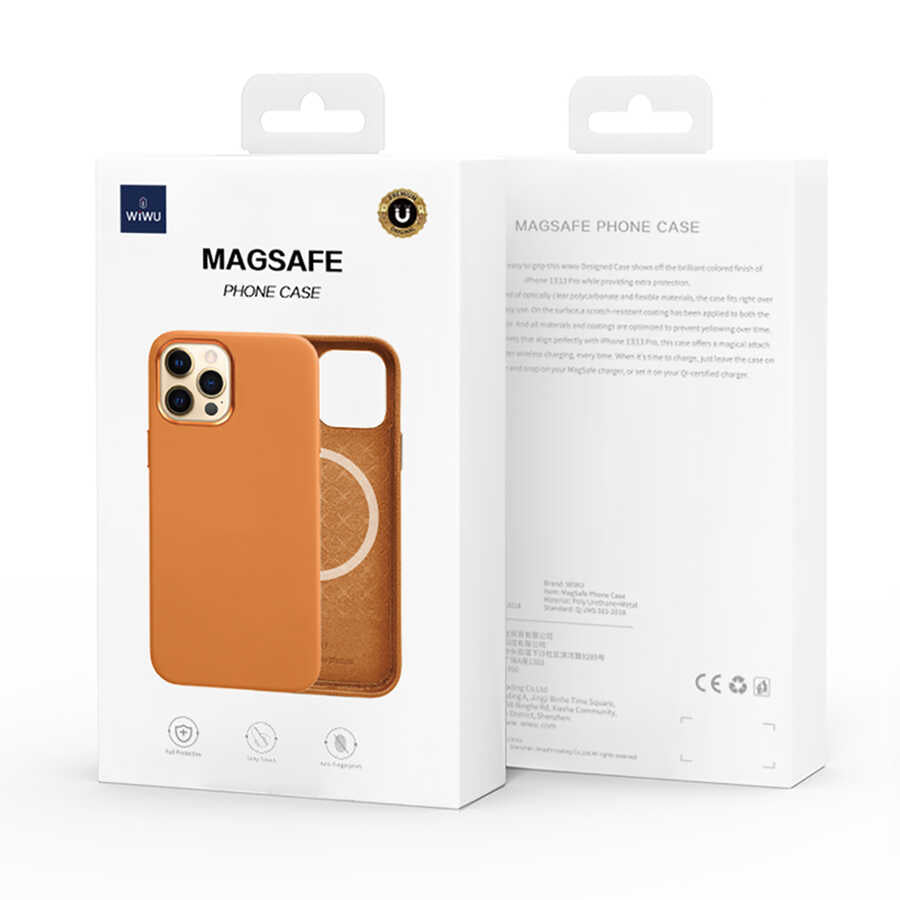 iPhone 13 Pro Kılıf Wiwu Magsafe Magnetic Kılıf Siyah