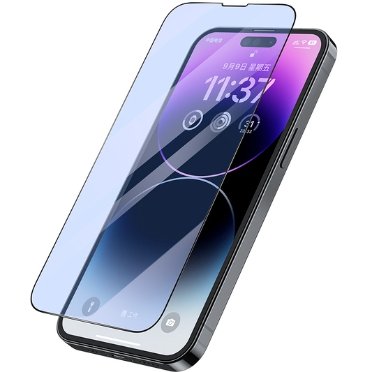 Apple iPhone 13 Pro Max Recci Anti-Blue Light Cam Ekran Koruyucu