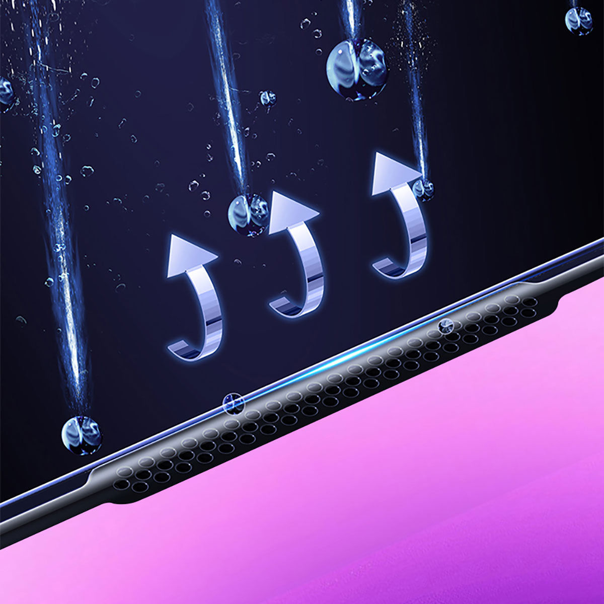 iPhone 13 Pro Wiwu iVista Screen Matte Ultra Güçlü Temperli Mat Ekran Koruyucu Siyah