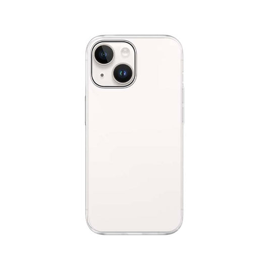 iPhone 14 Kılıf Ultra İnce Mat PC Arka Yüzey Recci Elite Serisi Kılıf Gri