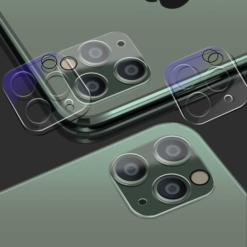 iPhone 14 Pro Go Des Lens Shield Kamera Lens Koruyucu Renksiz