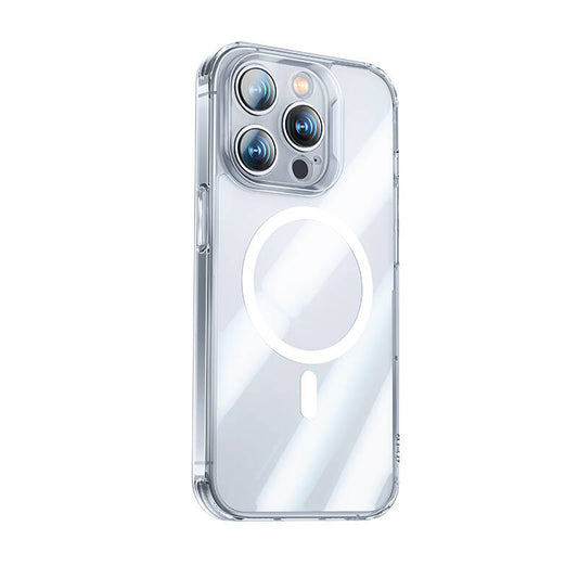 iPhone 14 Pro Kılıf Magsafe Şarj Özellikli Kamera Korumalı Benks Corning Glass Serisi Kılıf Renksiz