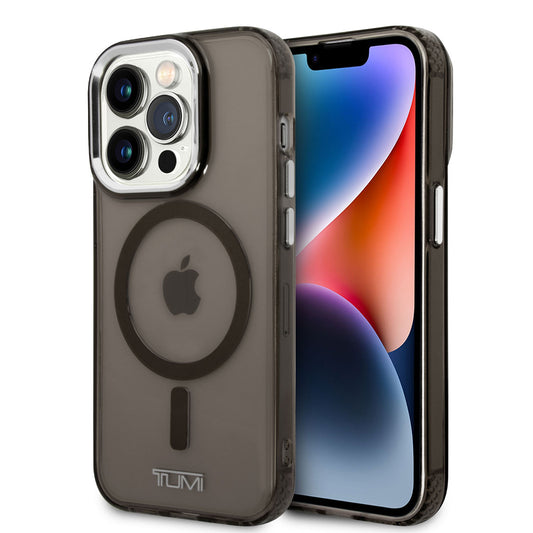 iPhone 14 Pro Kılıf TUMI Magsafe Şarj Özellikli Airbag Tasarımlı Kılıf Siyah