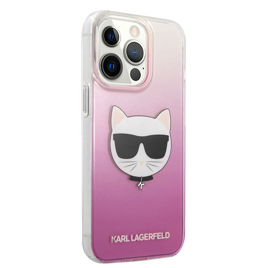 Apple iPhone 14 Pro Max Kılıf Karl Lagerfeld Sert TPU Choupette Dizayn Kapak